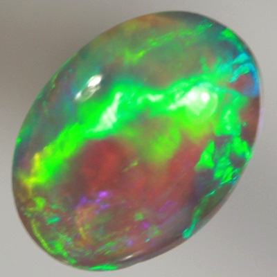 SOLID CRYSTAL OPAL Rolling flashes of neon fire